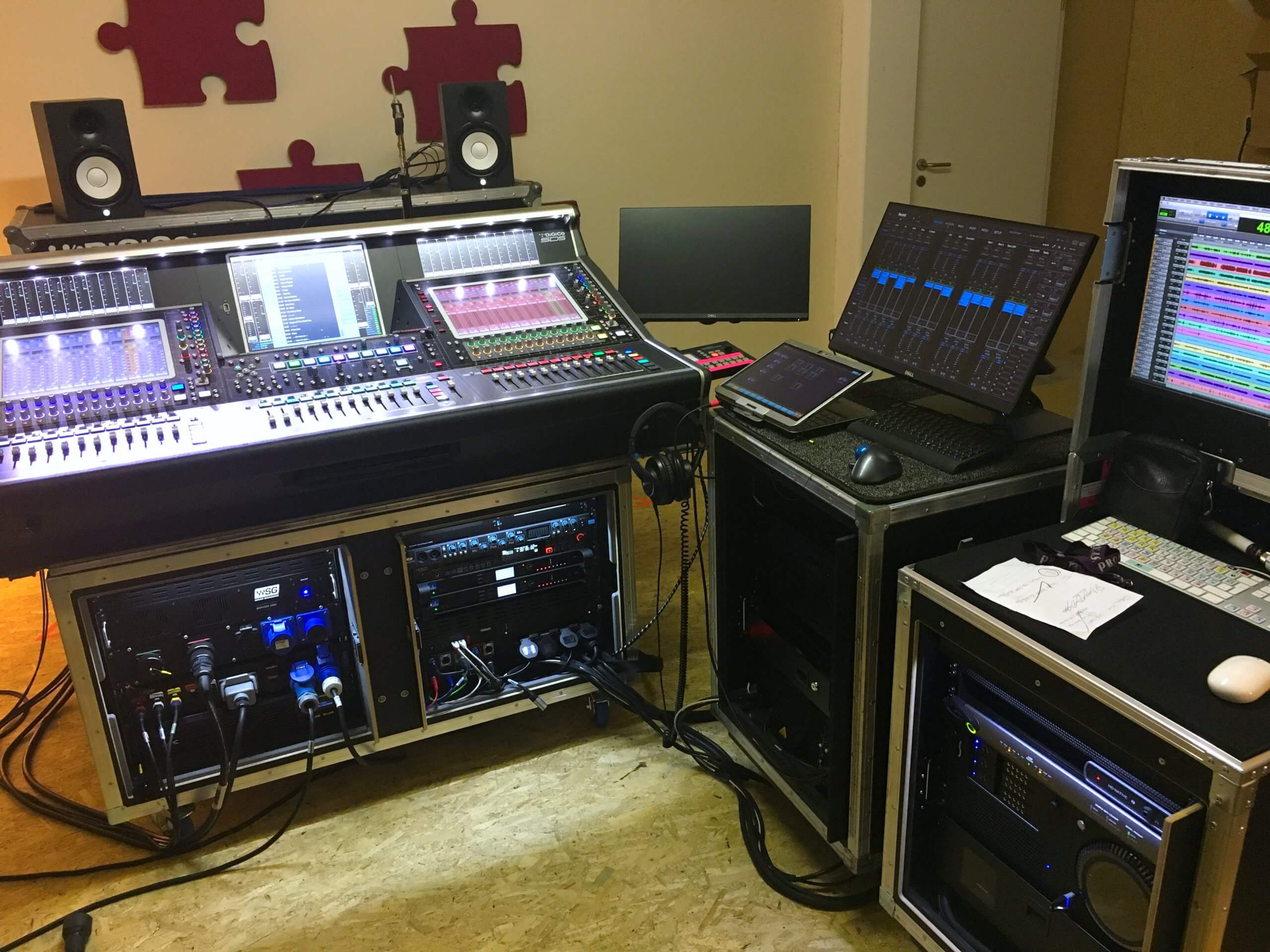 DiGiCo SD5 touring package
